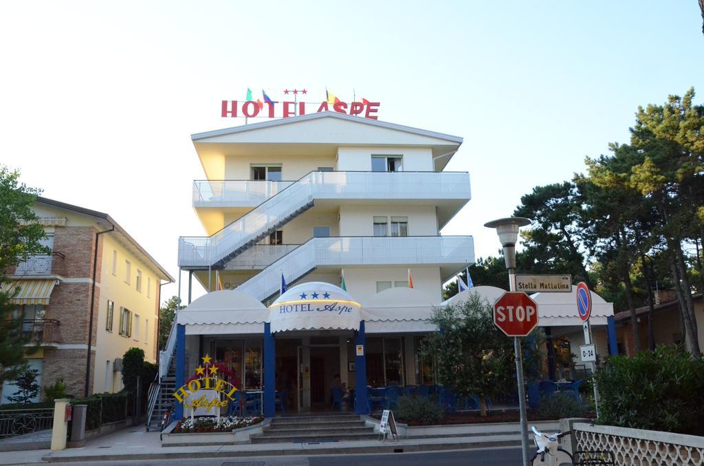 Hotel Aspe Bibione Buitenkant foto